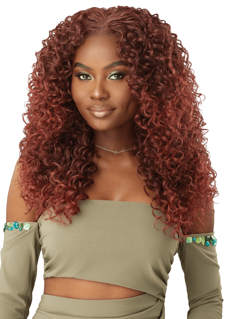 Outre 6x5 Pre - Cut Lace Closure Wig - HHB - Dominican Curly 22" - Beauty Exchange Beauty Supply