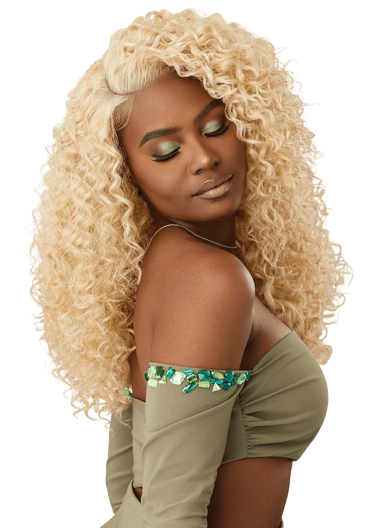 Outre 6x5 Pre - Cut Lace Closure Wig - HHB - Dominican Curly 22" - Beauty Exchange Beauty Supply