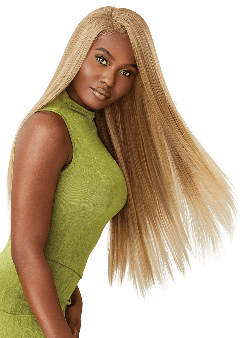 Outre 6x5 Pre - Cut Lace Closure Wig - HHB - Sleek Yaki 30" - Beauty Exchange Beauty Supply
