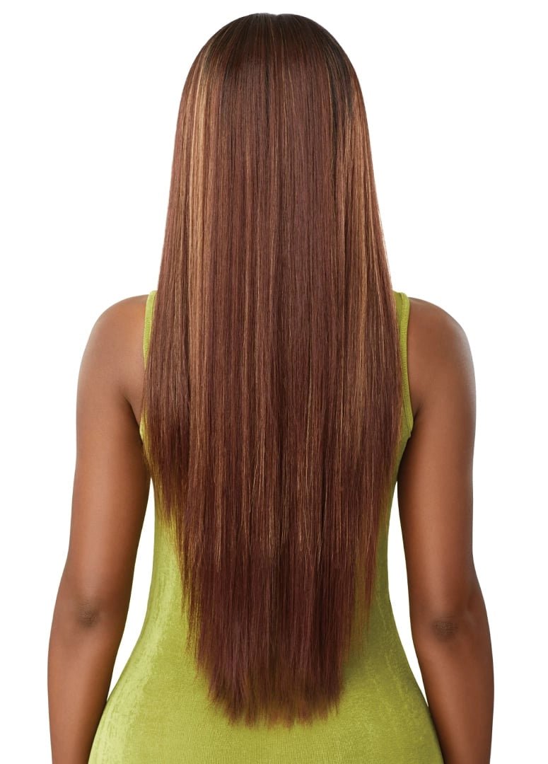 Outre 6x5 Pre - Cut Lace Closure Wig - HHB - Sleek Yaki 30" - Beauty Exchange Beauty Supply