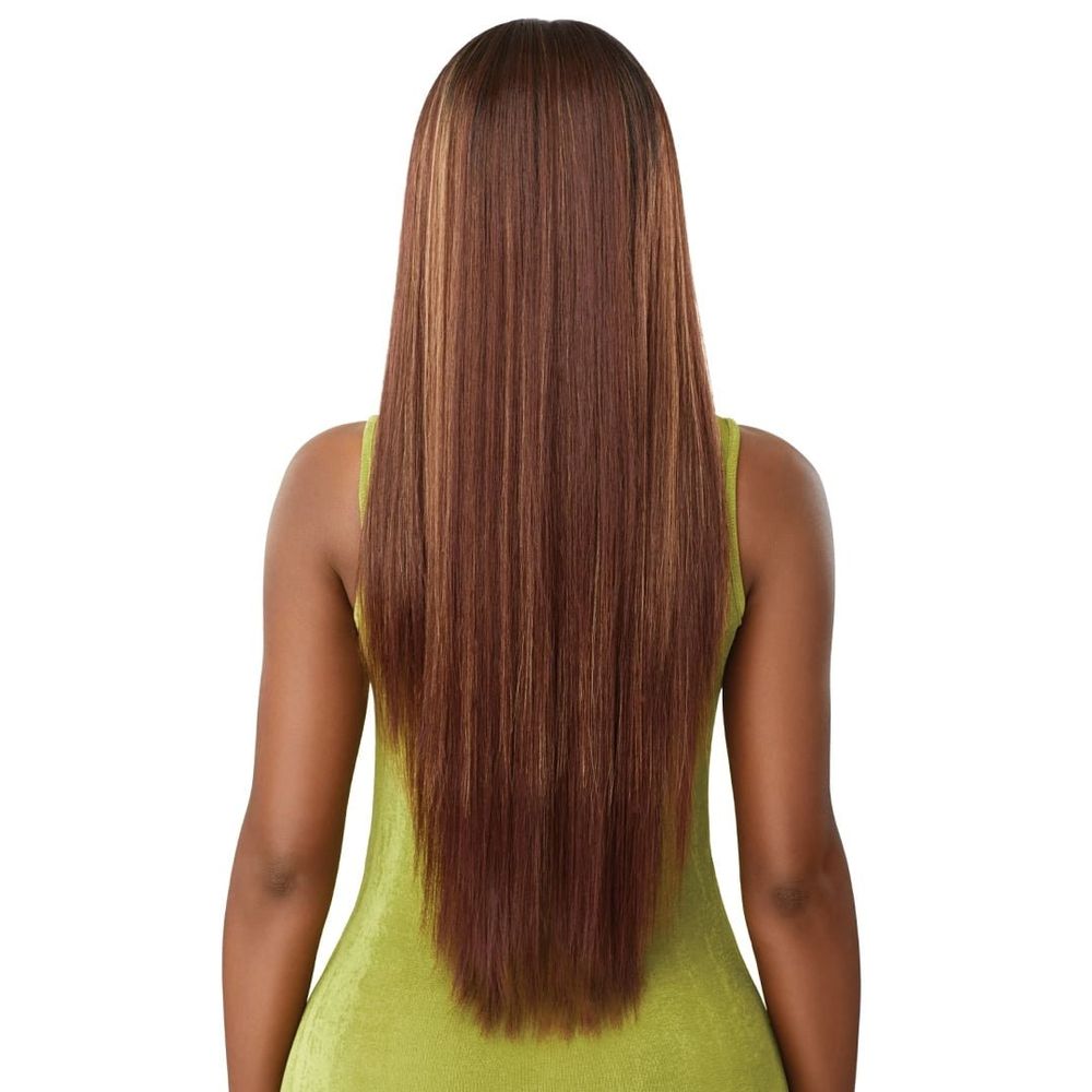 Outre 6x5 Pre - Cut Lace Closure Wig - HHB - Sleek Yaki 30" - Beauty Exchange Beauty Supply