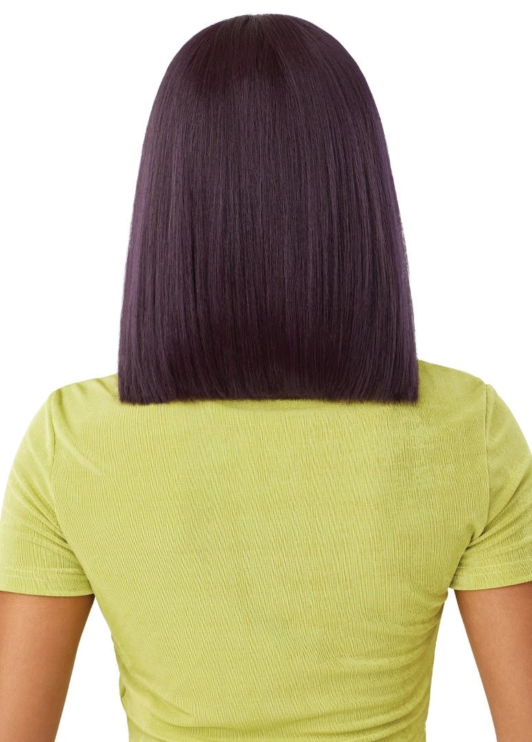 Outre 6x5 Pre - Cut Lace Closure Wig - HHB - Yaki Straight Bob 14" - Beauty Exchange Beauty Supply