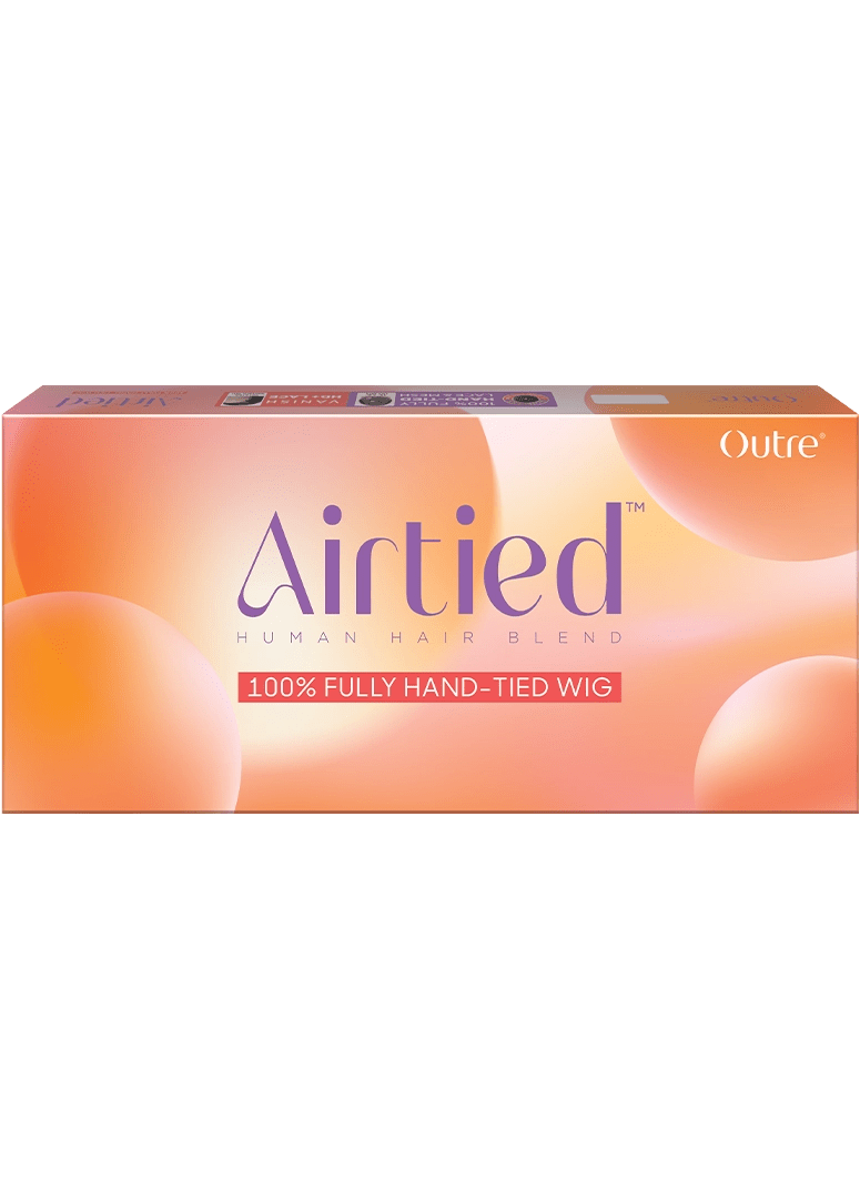 Outre Airtied 100% Fully Hand-Tied Human Hair Blend HD Lace Wig - Boho Passion Box Braids 24" - Beauty Exchange Beauty Supply