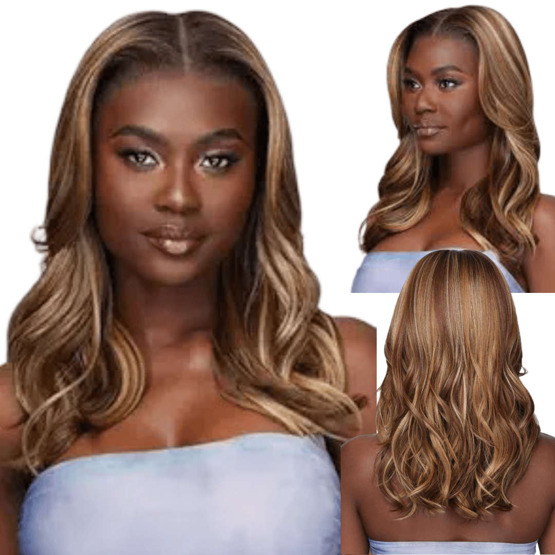 Outre Airtied 100% Fully Hand - Tied Human Hair Blend HD Lace Wig - LOOSE BODY WAVE 18" - Beauty Exchange Beauty Supply
