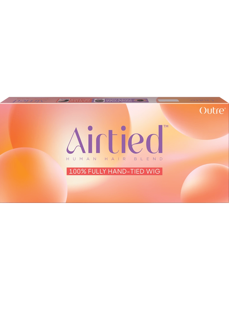 Outre Airtied 100% Fully Hand - Tied Wig Human Hair Blend - Sleek Yaki 28" - Beauty Exchange Beauty Supply