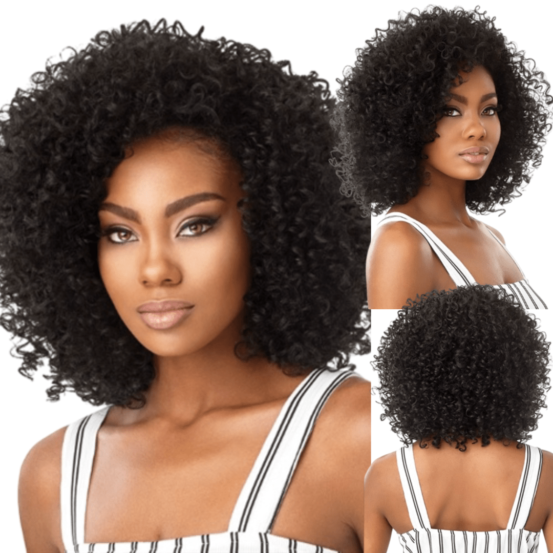 Big Hair Beauty Wig 2Wigs 28inch] Loose Body Wave & Deep Wave Big Parting HD  main image 4
