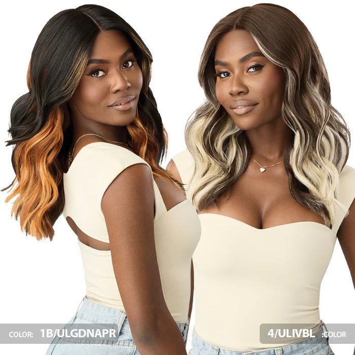 Outre Color Bomb Glueless HD Lace Wig – CB 101 Vibrant Blend - Beauty Exchange Beauty Supply