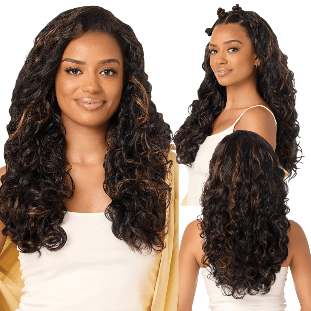 Outre Converti - Cap Synthetic Half Wig - Curl Haven - Beauty Exchange Beauty Supply