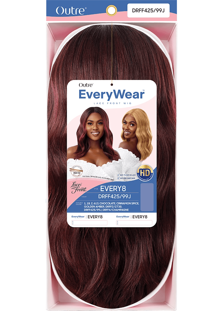 Outre EveryWear Synthetic HD Lace Front Wig - Every 8 - Beauty Exchange Beauty Supply