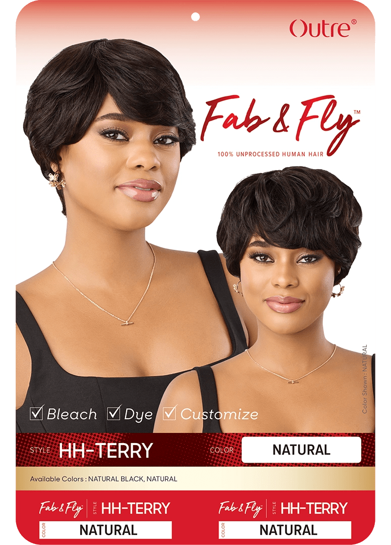 Outre Fab & Fly 100% Human Hair Full Wig – HH - Terry - Beauty Exchange Beauty Supply