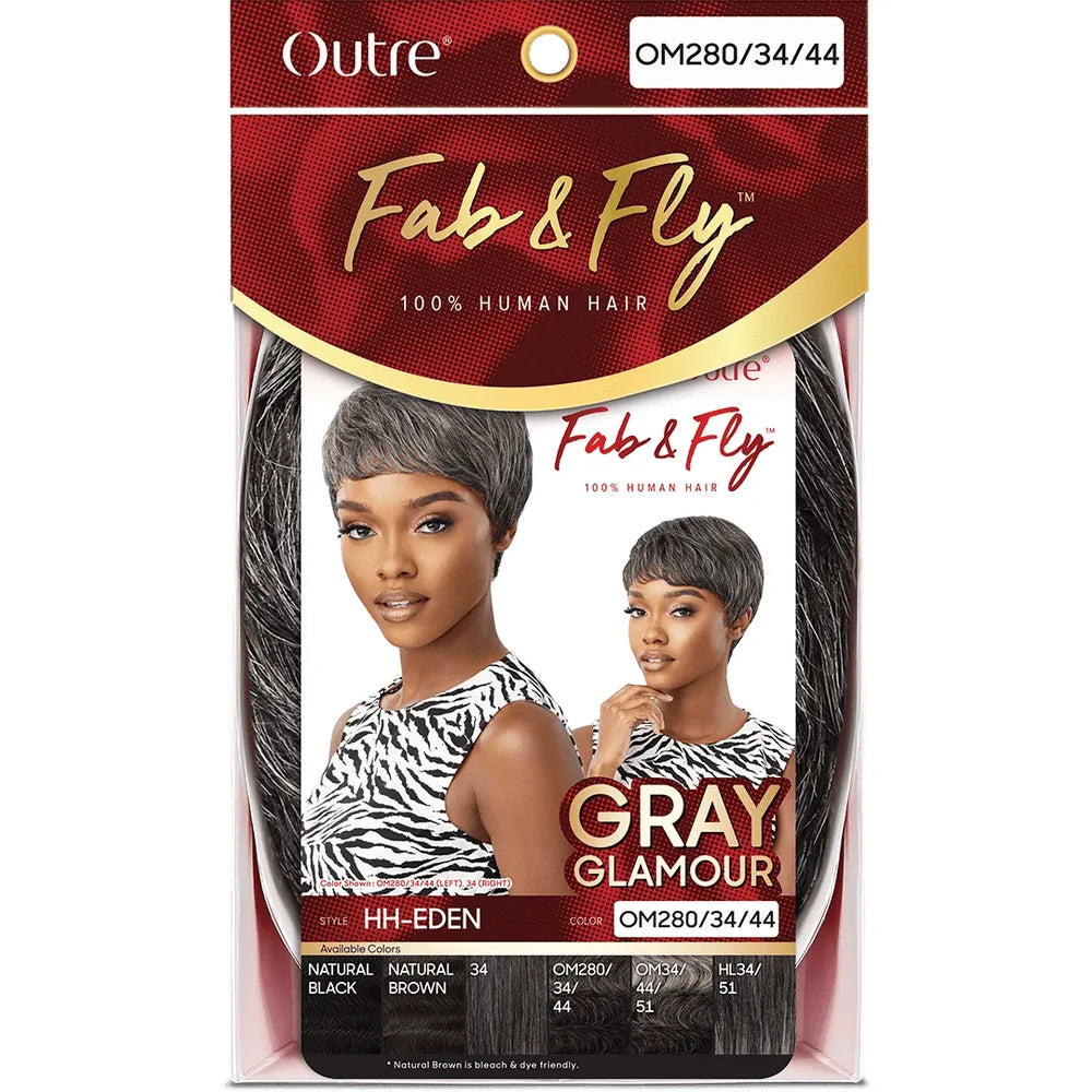 Outre Fab & Fly 100% Unprocessed Human Hair Full Wig - HH EDEN - Beauty Exchange Beauty Supply