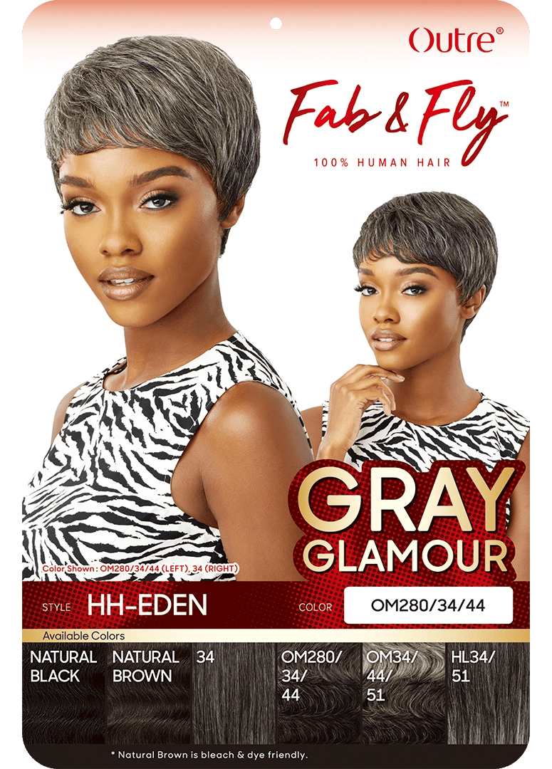 Outre Fab & Fly 100% Unprocessed Human Hair Full Wig - HH EDEN - Beauty Exchange Beauty Supply