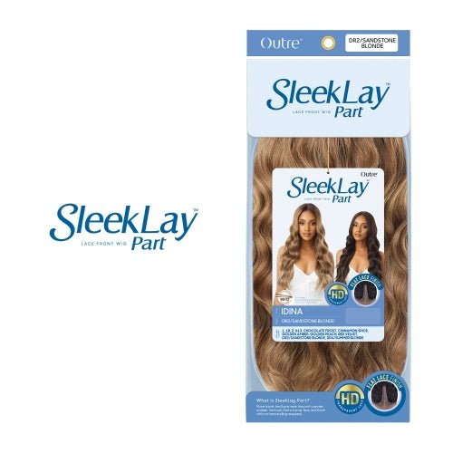 Outre HD Lace Front Wig SleekLay Part – Idina | Body Wave Texture with SleekLay Deep Part | Available in Rich, Luminous Colors | One Size Fits Most - Beauty Exchange Beauty Supply