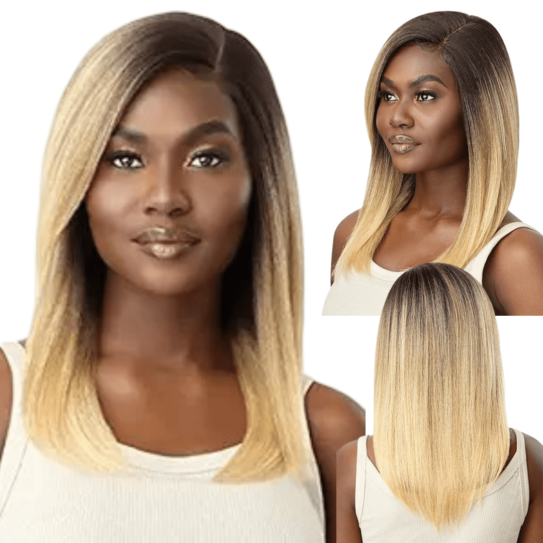 Outre Lace Front HD Synthetic Lace Front Wig - Natural Yaki 18" - Beauty Exchange Beauty Supply