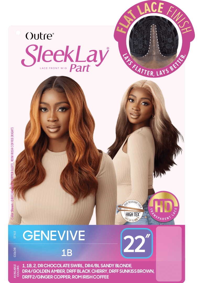 Outre Lace Front HD Synthetic SleekLay Wig - Genevive - Beauty Exchange Beauty Supply