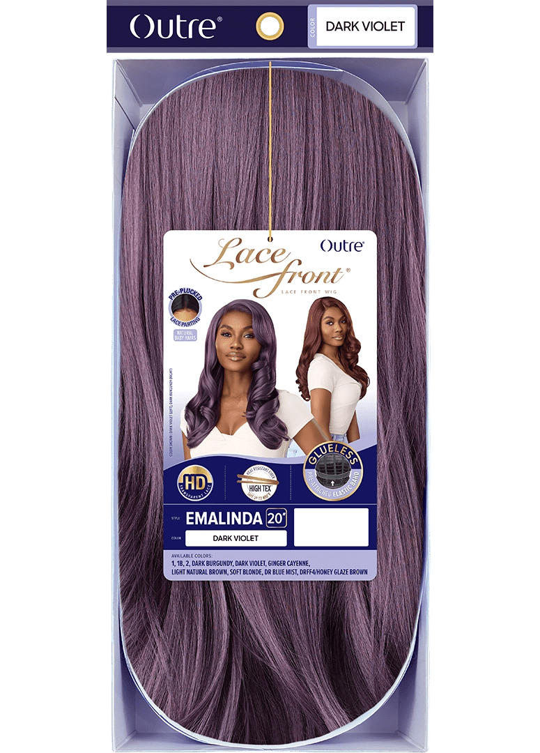 Outre Lace Front HD Synthetic Wig – Emalinda - Beauty Exchange Beauty Supply