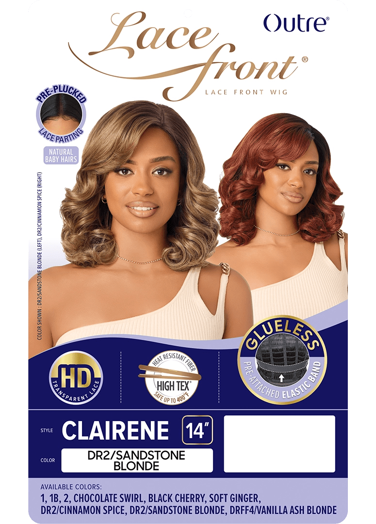 Outre Lace Front Synthetic HD Lace Front Wig โ Clairene - Beauty Exchange Beauty Supply