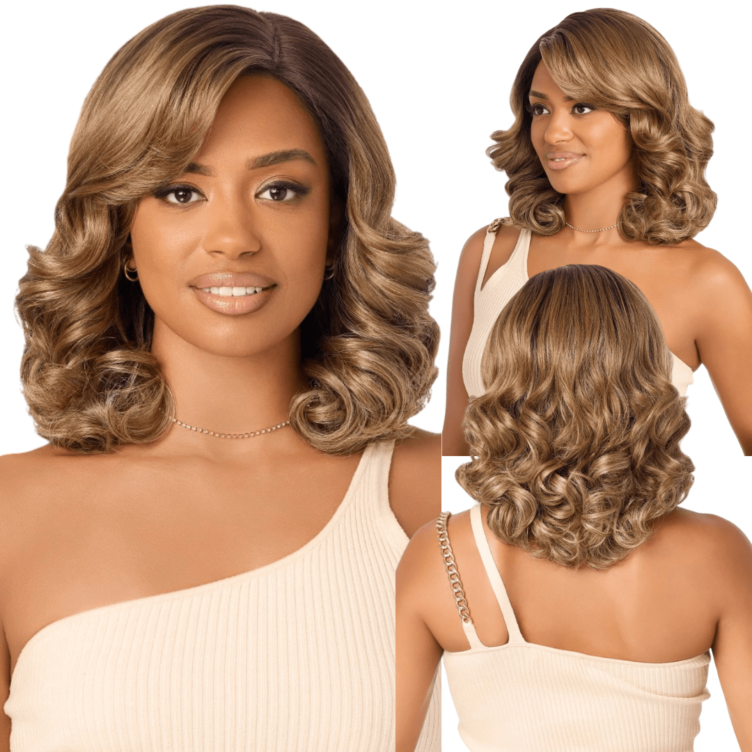 Outre Lace Front Synthetic HD Lace Front Wig – Clairene - Beauty Exchange Beauty Supply