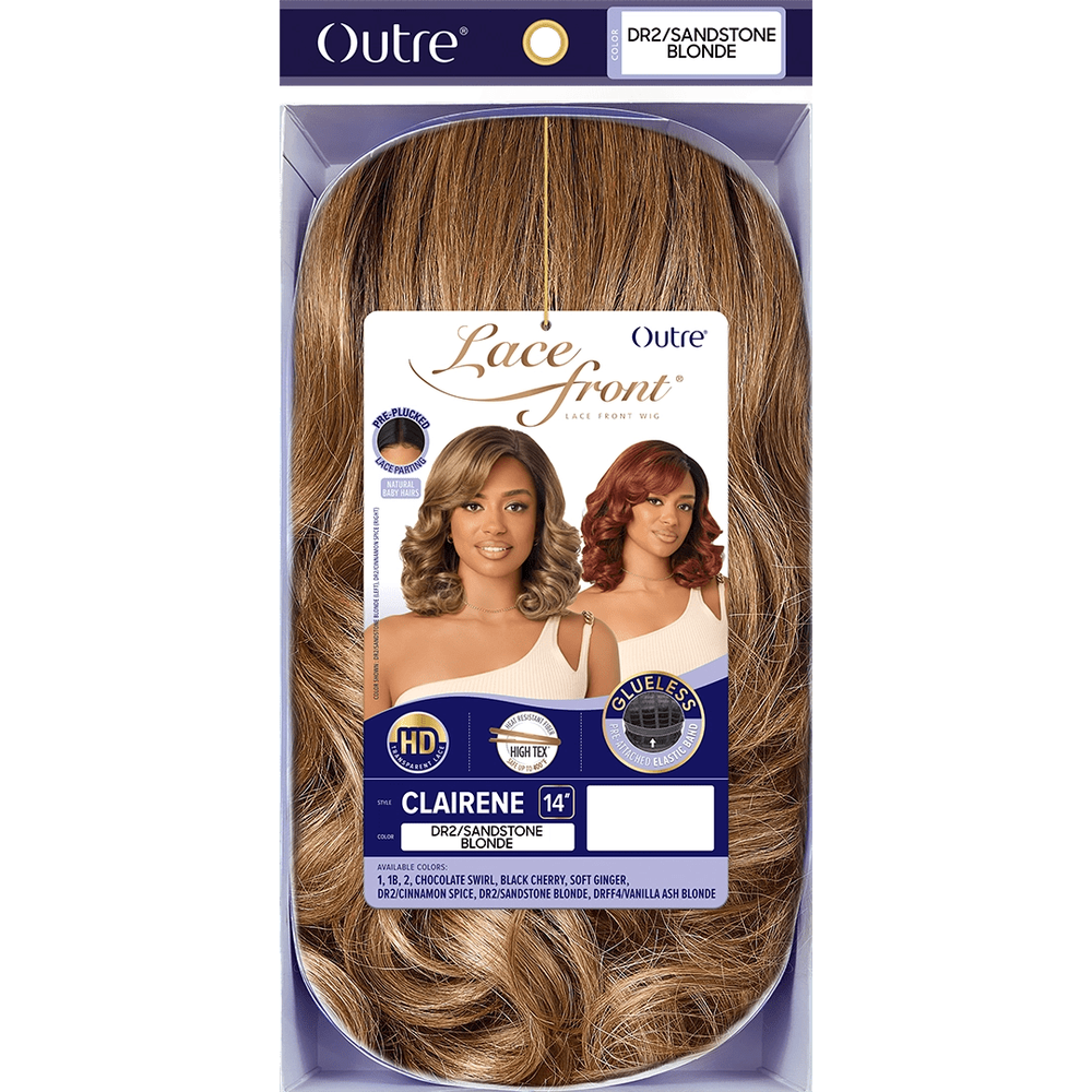 Outre Lace Front Synthetic HD Lace Front Wig – Clairene - Beauty Exchange Beauty Supply