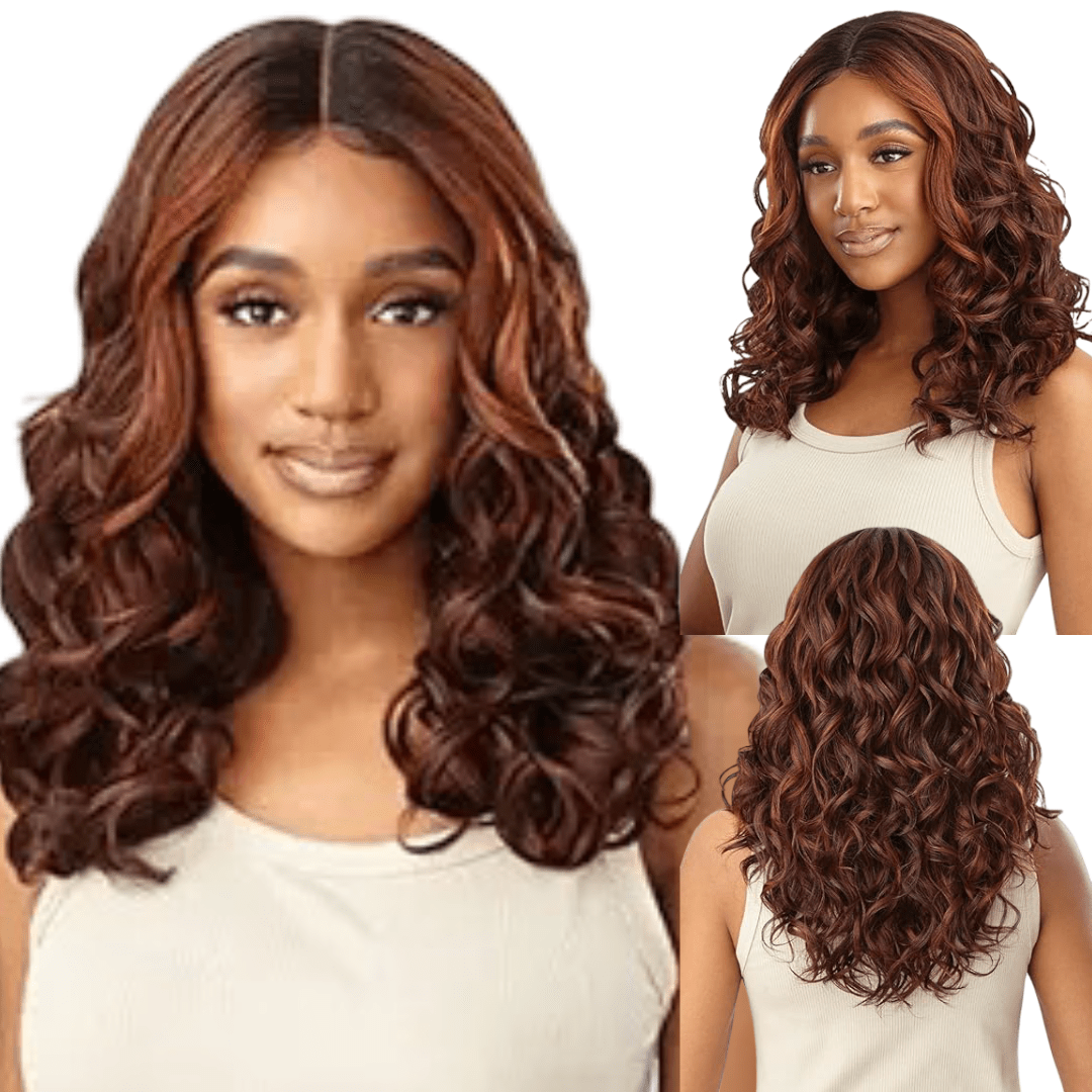 Outre Lace Front Synthetic HD Lace Front Wig - Evalee - Beauty Exchange Beauty Supply