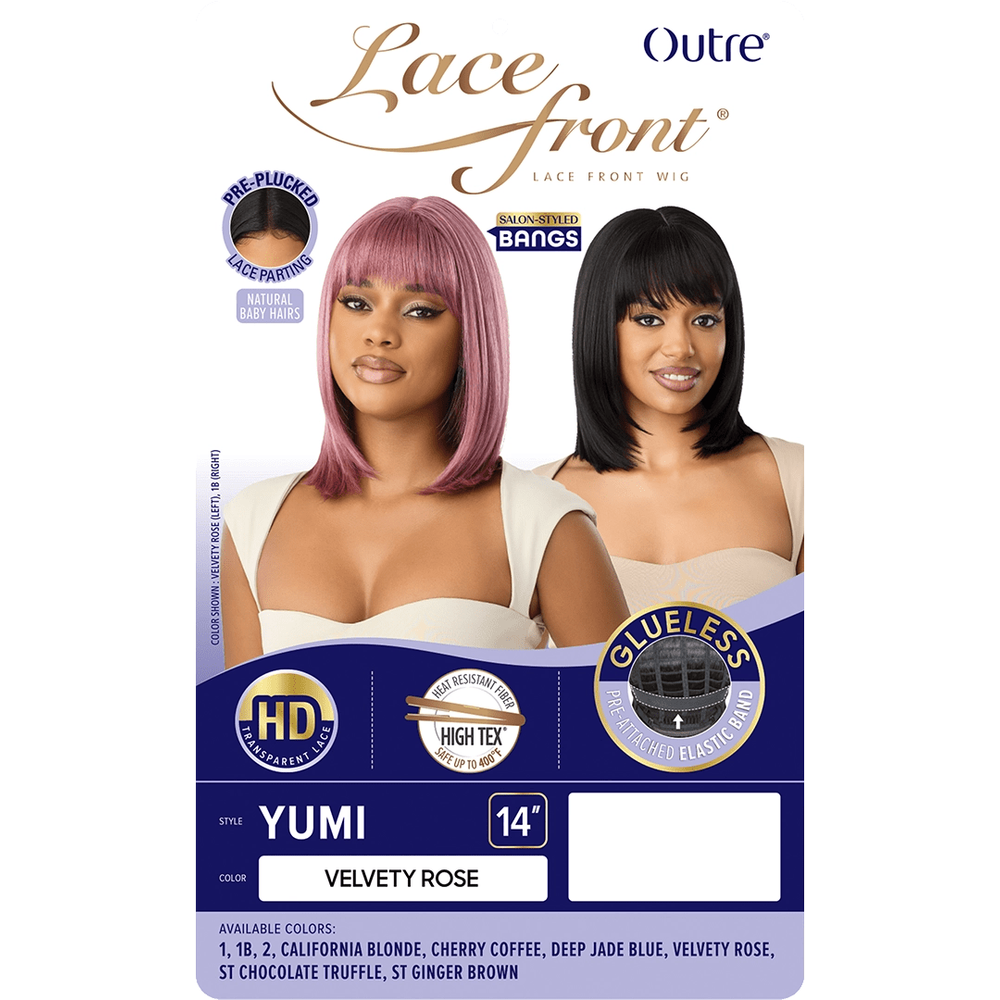 Outre Lace Front Synthetic HD Lace Front Wig – Yumi - Beauty Exchange Beauty Supply