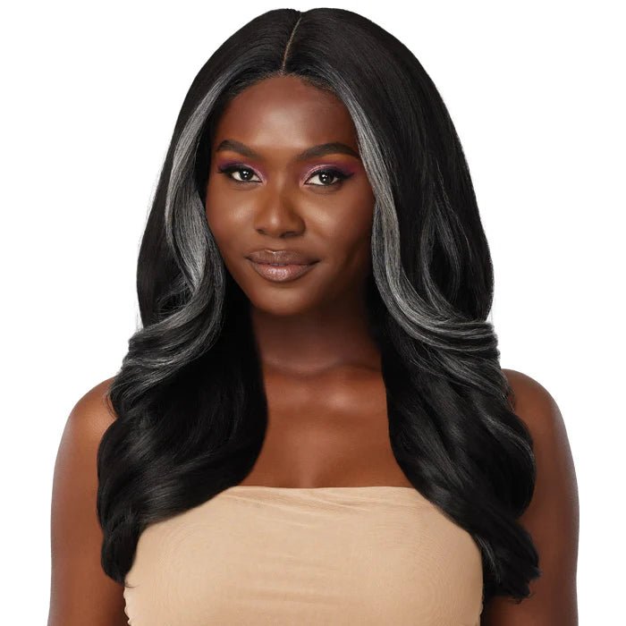 Outre Lace Front Synthetic HD Lace Wig – Avani | Loose Waves, HD Melt, Bold Color Blends | 22” - Beauty Exchange Beauty Supply
