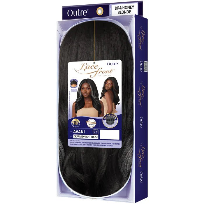 Outre Lace Front Synthetic HD Lace Wig – Avani | Loose Waves, HD Melt, Bold Color Blends | 22” - Beauty Exchange Beauty Supply