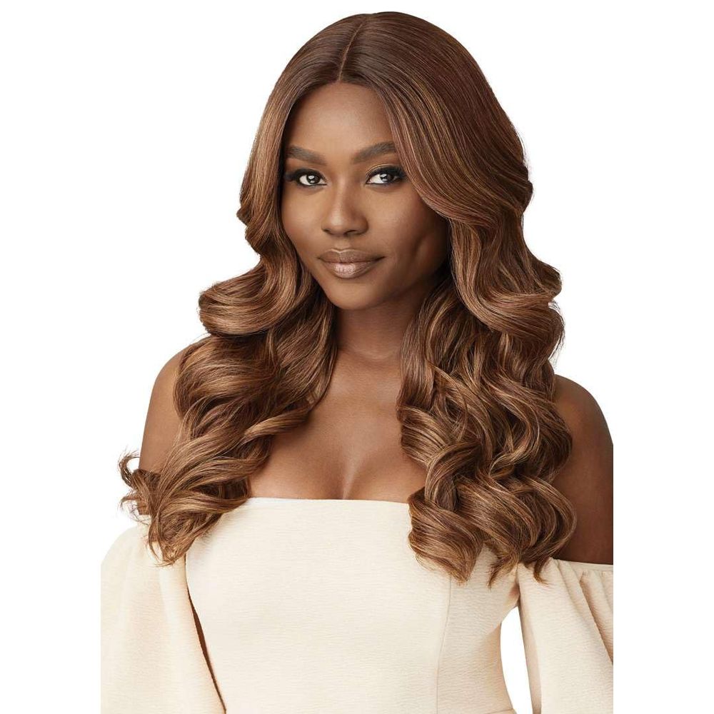 Outre Lace Front Synthetic HD Lace Wig – Haseena | Body Waves, Natural Part, HD Melt | 24” - Beauty Exchange Beauty Supply