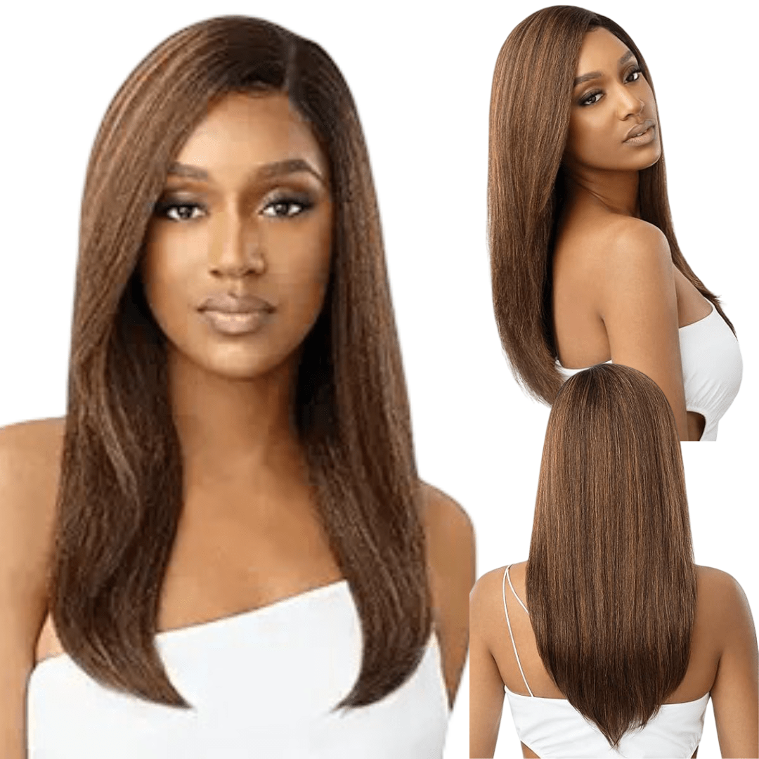 Outre Lace Front Synthetic Lace Wig - Natural Yaki 22" - Beauty Exchange Beauty Supply