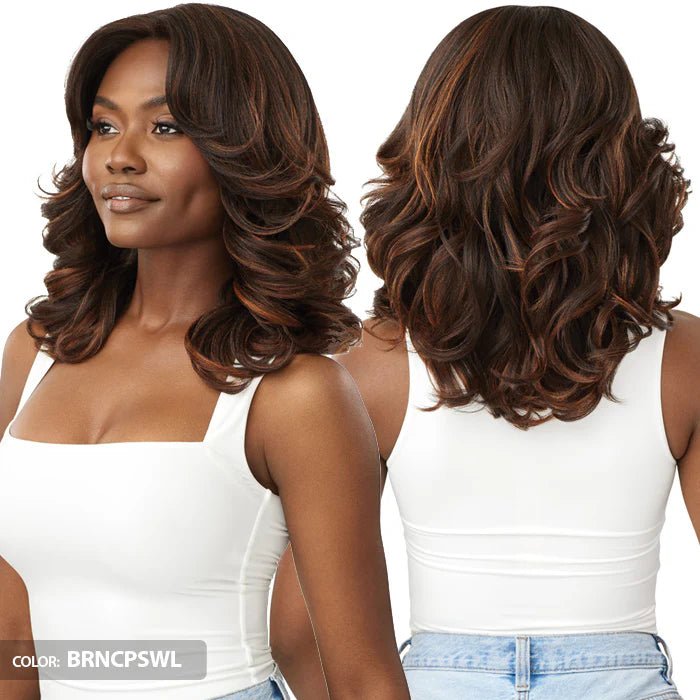 Outre Lace Front Synthetic Wig – Alair | Natural Layers, Stylish Everyday Wear | 18” - Beauty Exchange Beauty Supply