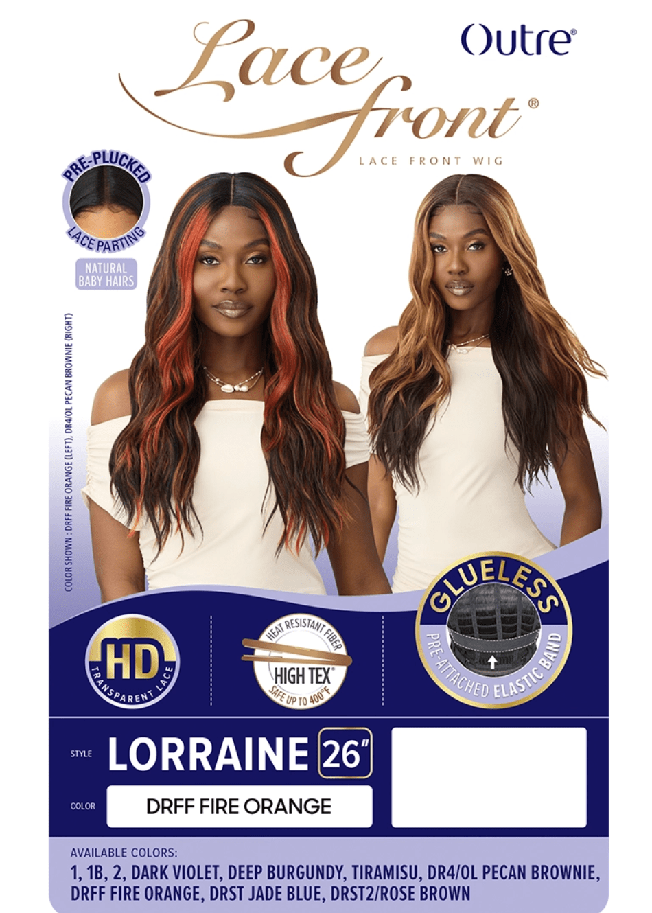 Outre Lace Front Wavy Wig 26" - Lorraine - Beauty Exchange Beauty Supply