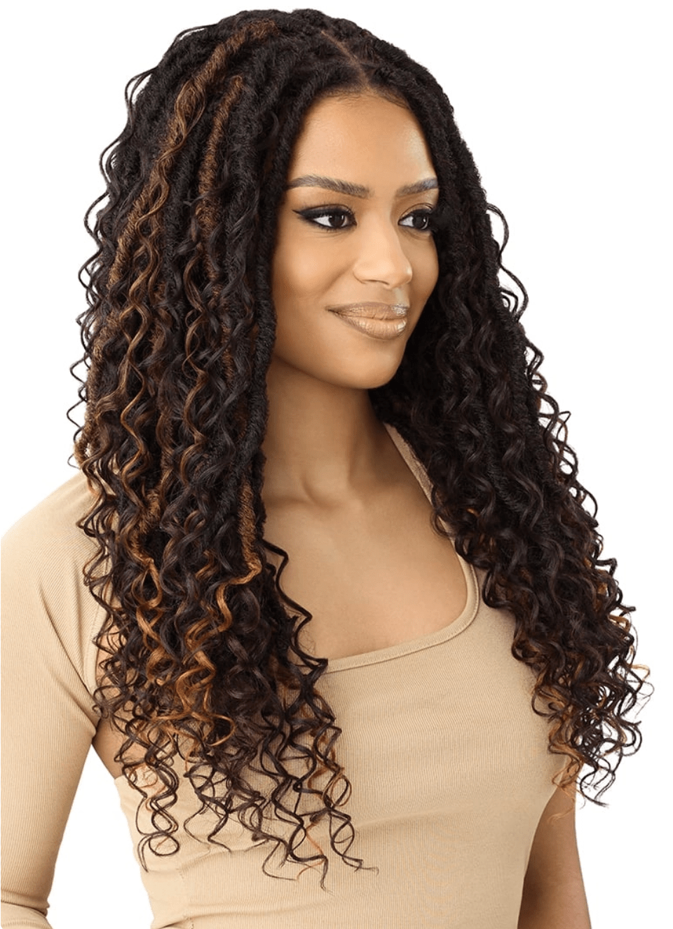 Outre Lace Frontal Wig 13x4 Boho Deep Locs - 26" - Beauty Exchange Beauty Supply