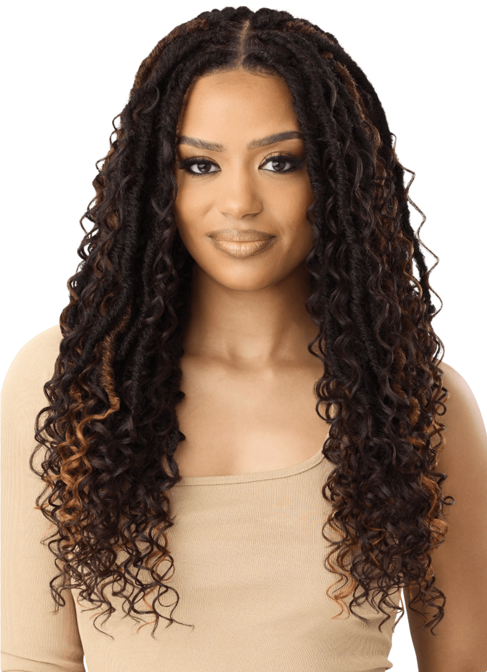 Outre Lace Frontal Wig 13x4 Boho Deep Locs - 26" - Beauty Exchange Beauty Supply