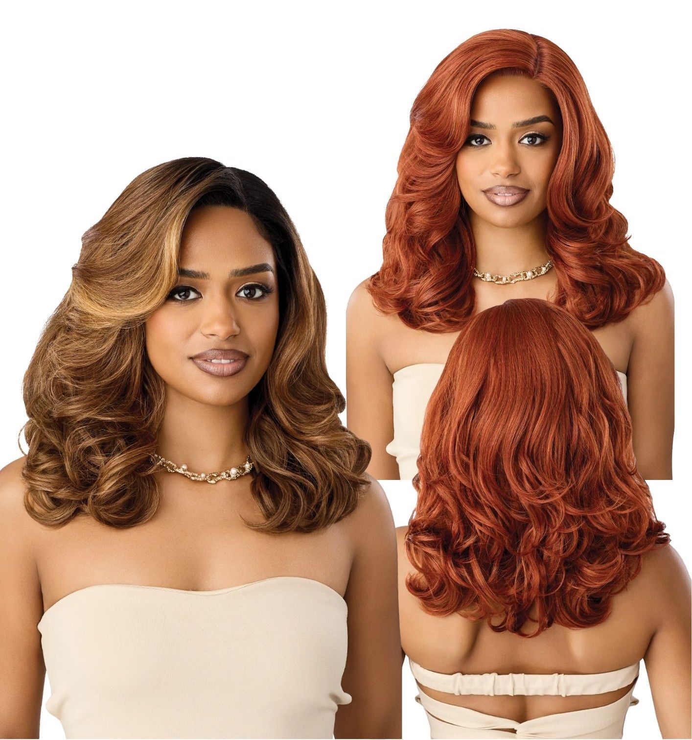 Outre Lacefront Synthetic Lace Front Wig - Hadley - Beauty Exchange Beauty Supply