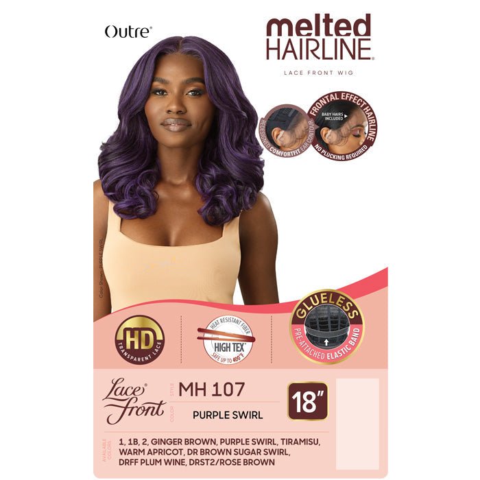 Outre Melted Hairline Glueless HD Lace Front Wig - MH 107 - Beauty Exchange Beauty Supply