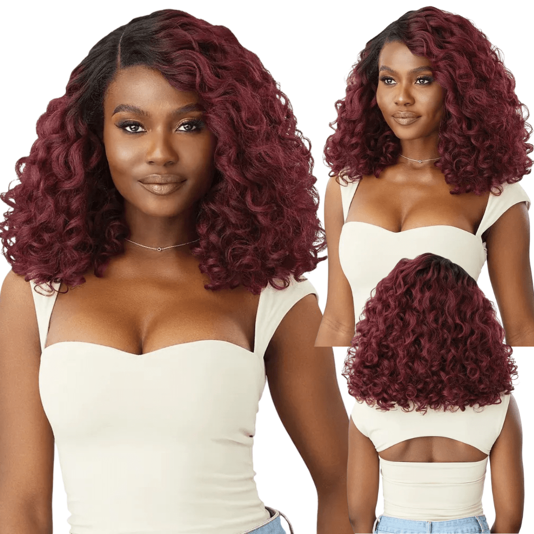 Outre Melted Hairline Kinky Soft Edges HD Lace Front Wig - Kinky Soft 4 - Beauty Exchange Beauty Supply