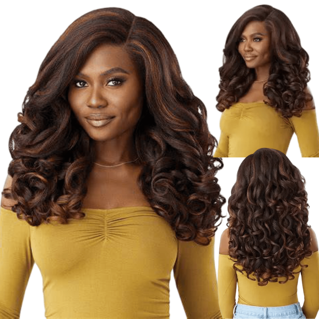 Outre Melted Hairline Kinky Soft Edges HD Lace Front Wig Kinky Soft 6 - Beauty Exchange Beauty Supply