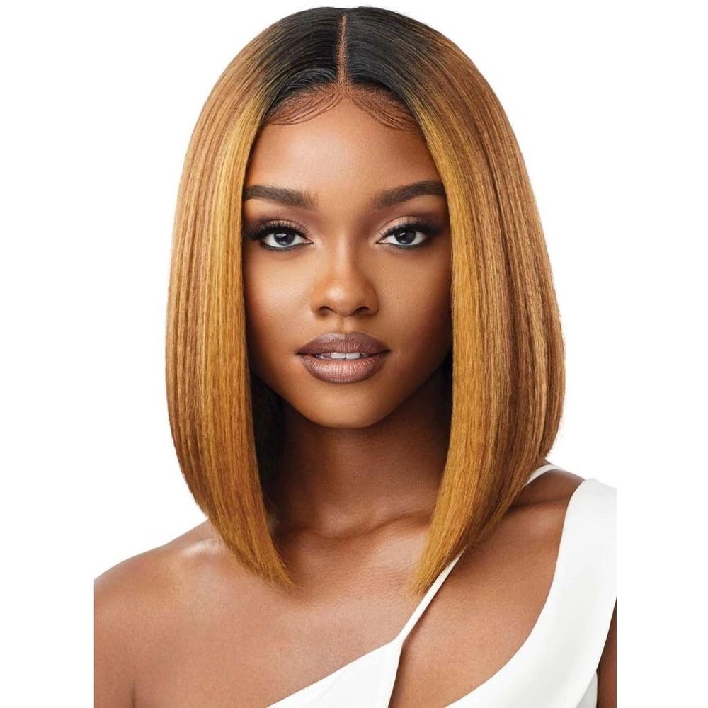 Outre Melted Hairline Lace Front Wig – Isabella | Sleek Layers, Natural Melt | 20” - Beauty Exchange Beauty Supply