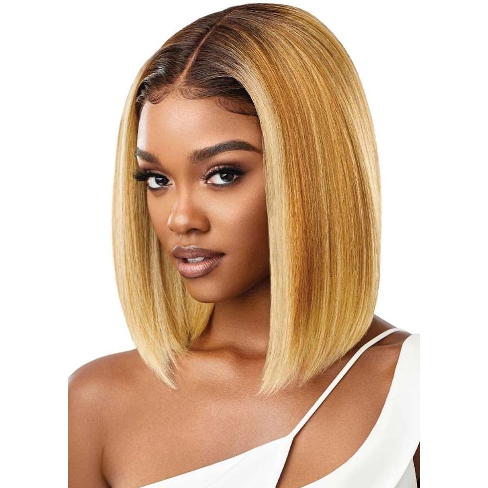Outre Melted Hairline Lace Front Wig – Isabella | Sleek Layers, Natural Melt | 20” - Beauty Exchange Beauty Supply