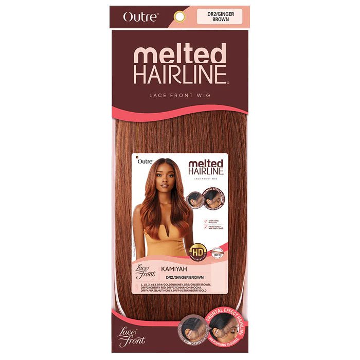 Outre Melted Hairline Lace Front Wig – Kamiyah | Luxe Layers, Flawless HD Lace | 20” - Beauty Exchange Beauty Supply