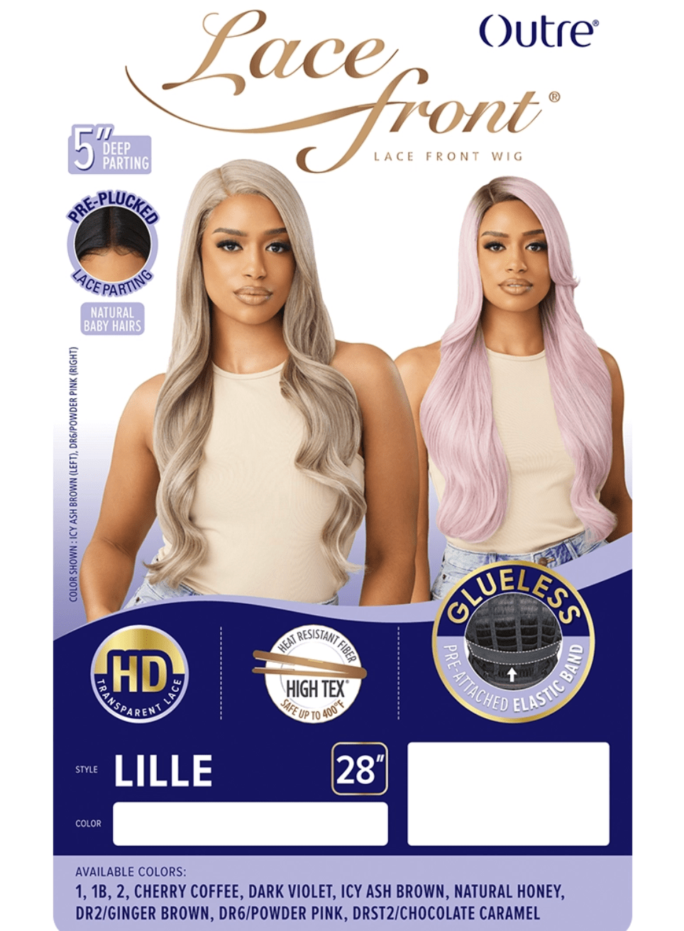 Outre Melted Hairline Lace Front Wig – Lille - Beauty Exchange Beauty Supply