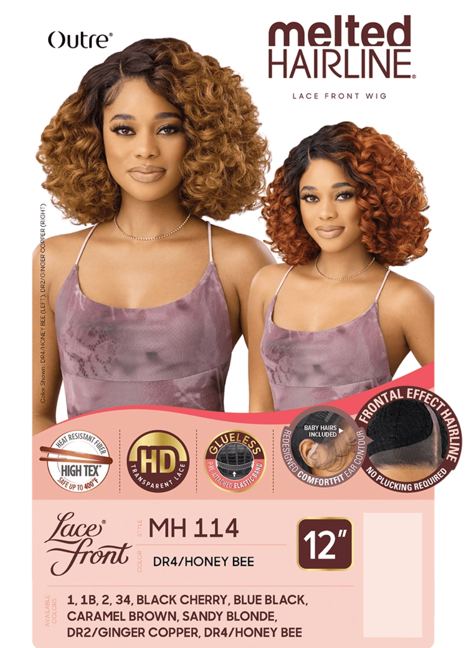Outre Melted Hairline Lace Front Wig – MH 114 - Beauty Exchange Beauty Supply