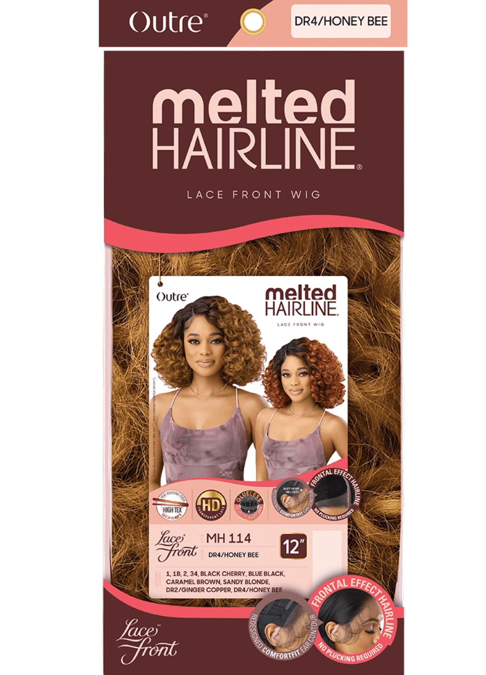Outre Melted Hairline Lace Front Wig – MH 114 - Beauty Exchange Beauty Supply