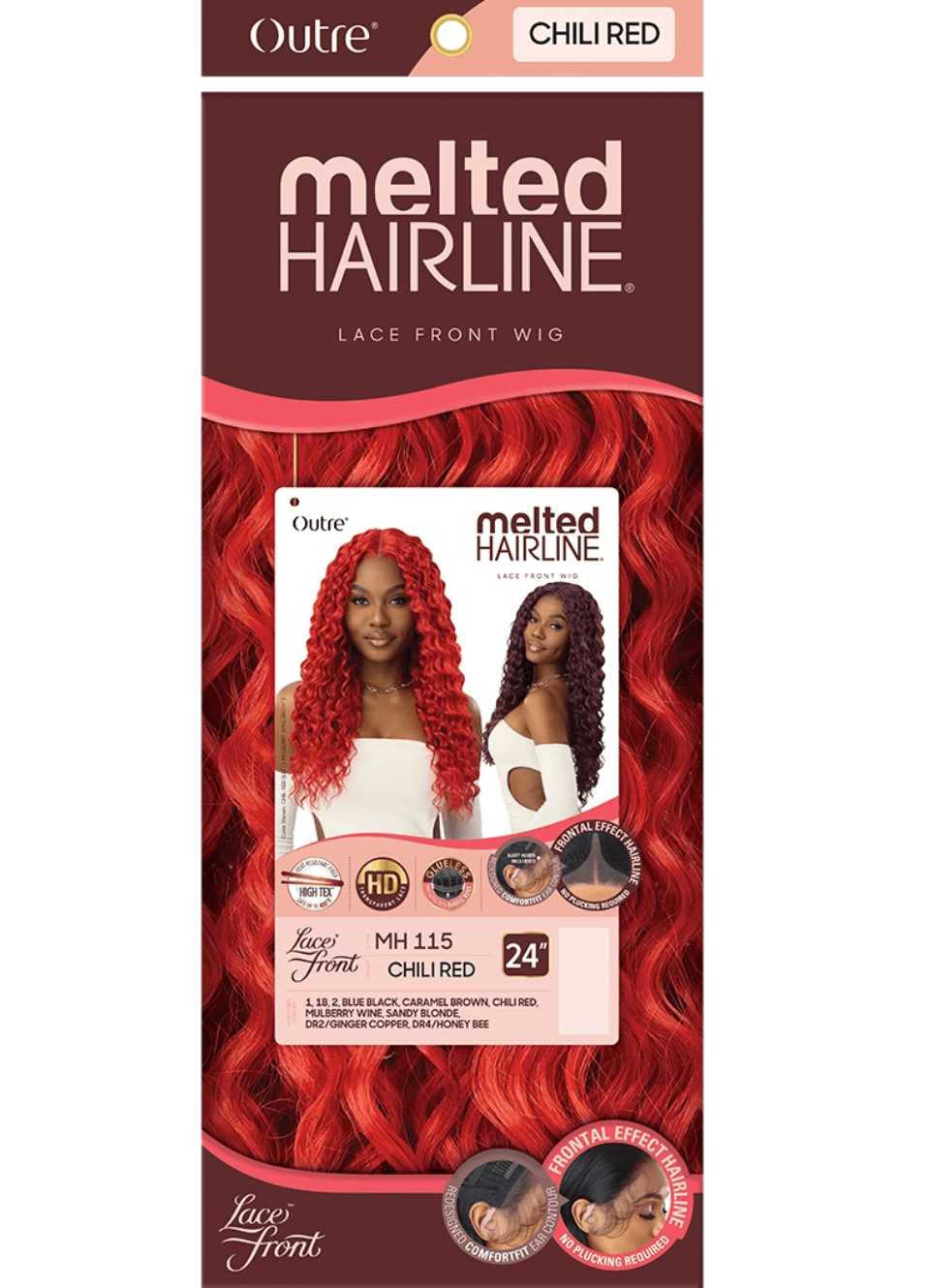 Outre Melted Hairline Lace Front Wig – MH 115 - Beauty Exchange Beauty Supply