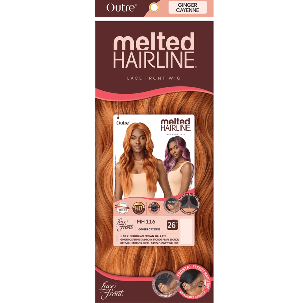 Outre Melted Hairline Lace Front Wig – MH 116 - Beauty Exchange Beauty Supply