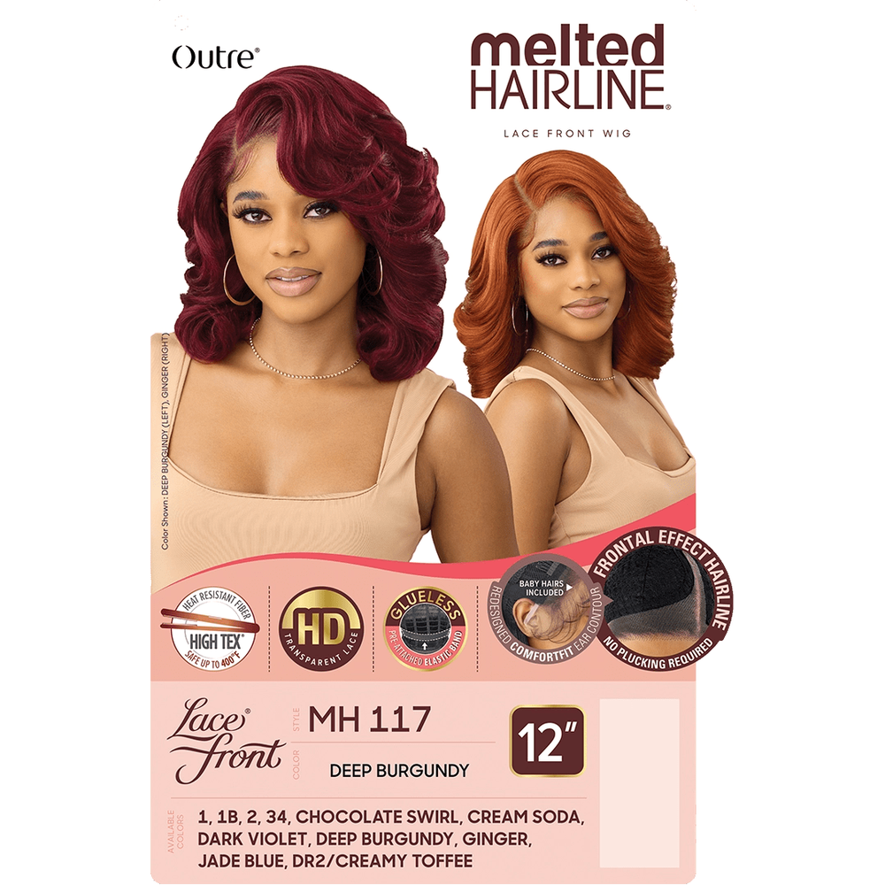 Outre Melted Hairline Lace Front Wig – MH 117 - Beauty Exchange Beauty Supply