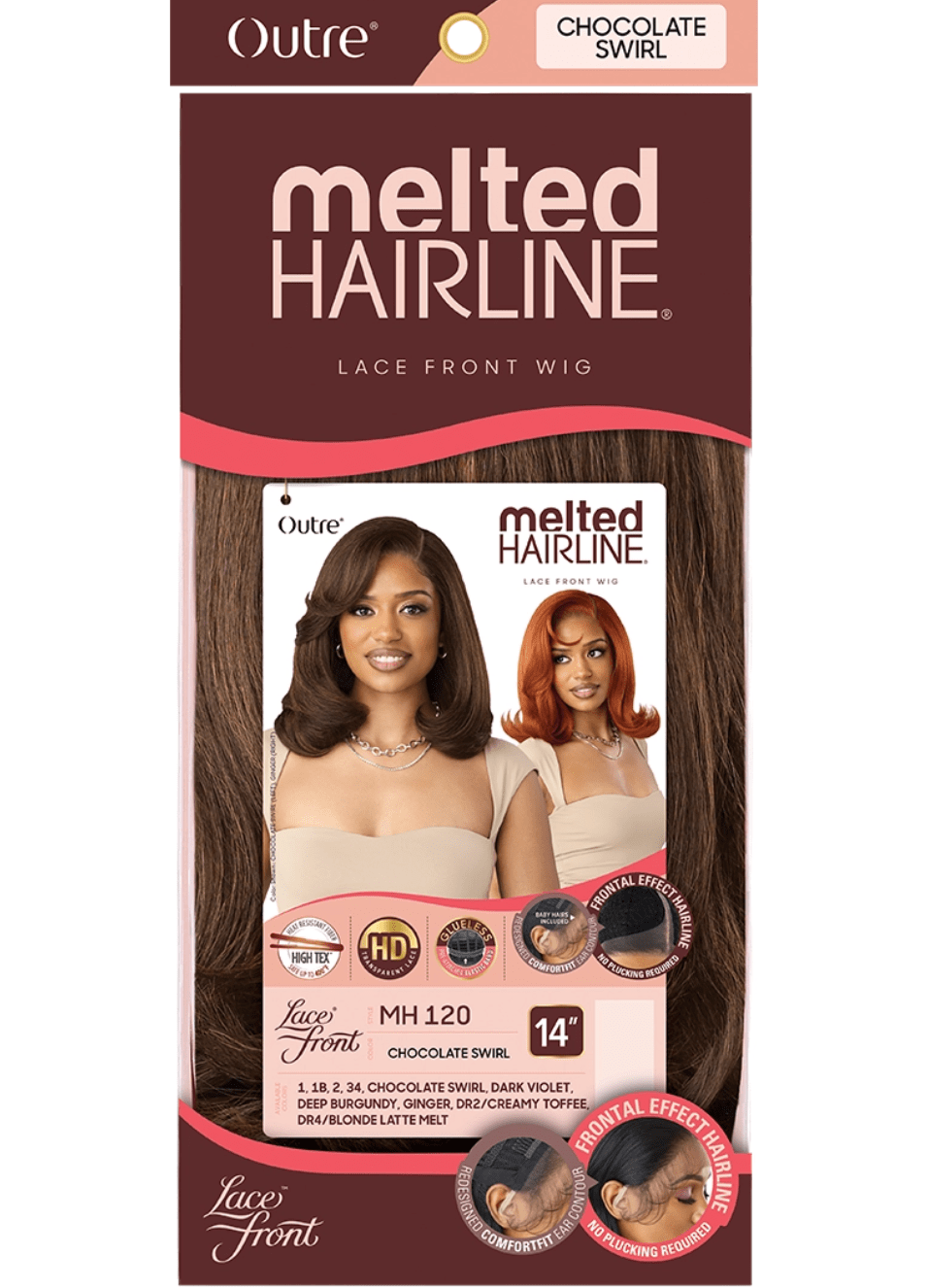 Outre Melted Hairline Lace Front Wig – MH 120 - Beauty Exchange Beauty Supply
