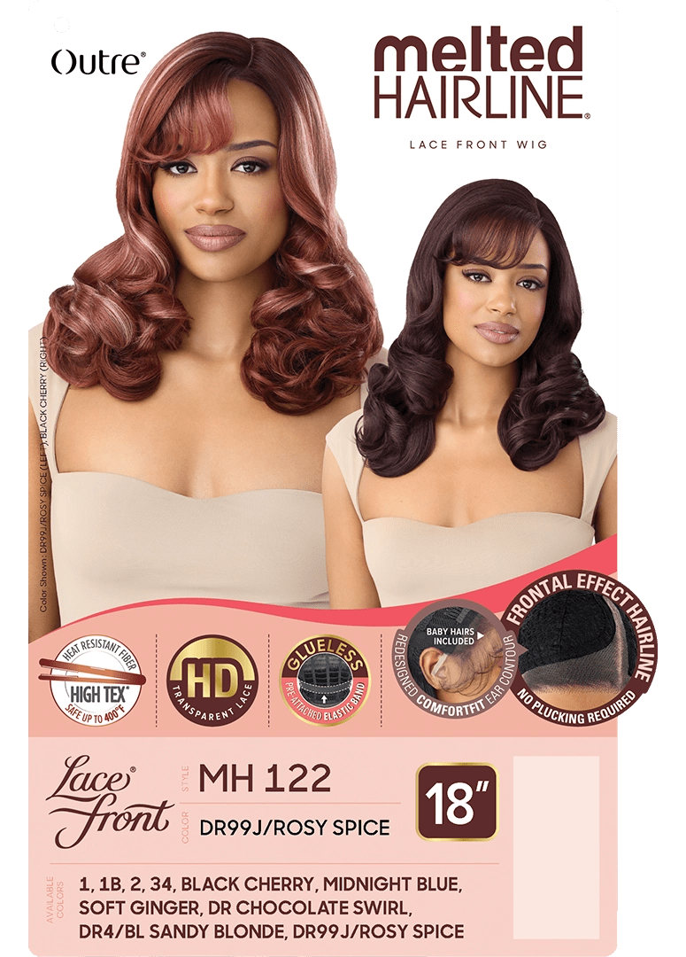 Outre Melted Hairline Lace Front Wig – MH 122 - Beauty Exchange Beauty Supply