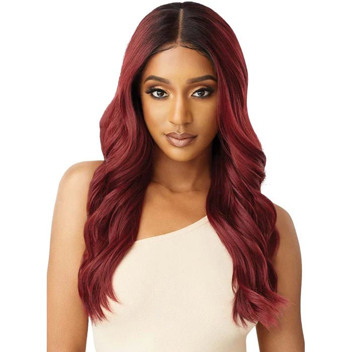 Outre Melted Hairline Lace Front Wig – Natalia | Soft Waves, Seamless Melt | 20” - Beauty Exchange Beauty Supply