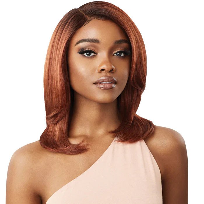Outre Melted Hairline Lace Front Wig – Sabrina | Soft Layers, Seamless HD Lace | 20” - Beauty Exchange Beauty Supply